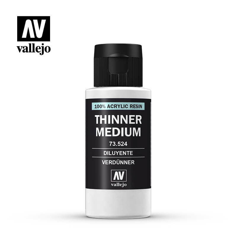 Vallejo Model Color Thinner 60 ml. Rozcieńczalnik do akryli Vallejo 73524