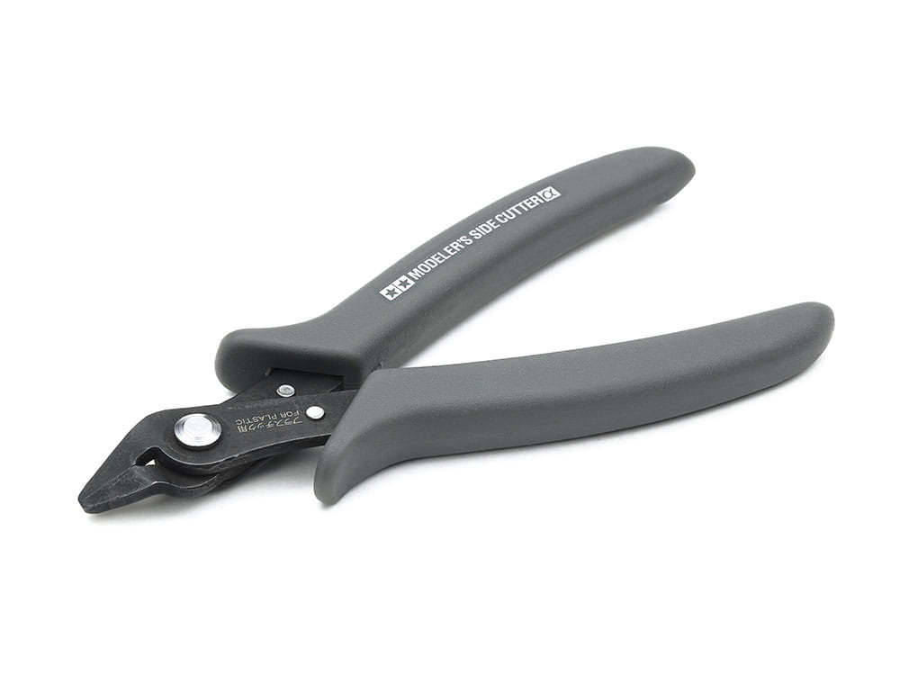 Cążki boczne modelarskie Tamiya 74093 Side Cutter Gray