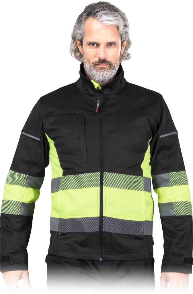 Bluza ochronna czarno-żółty roz.M