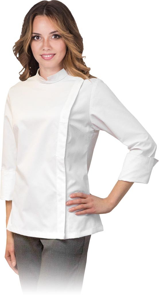 Reis TANTO-L - bluza damska z długim rękawem , 8 zatrzasków, 100% poliester T400, 180 g/m - S-2XL.