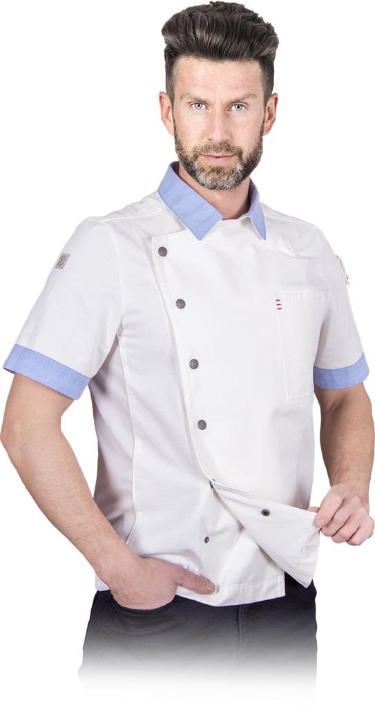 Bluza kucharska ochronna biały roz.3XL