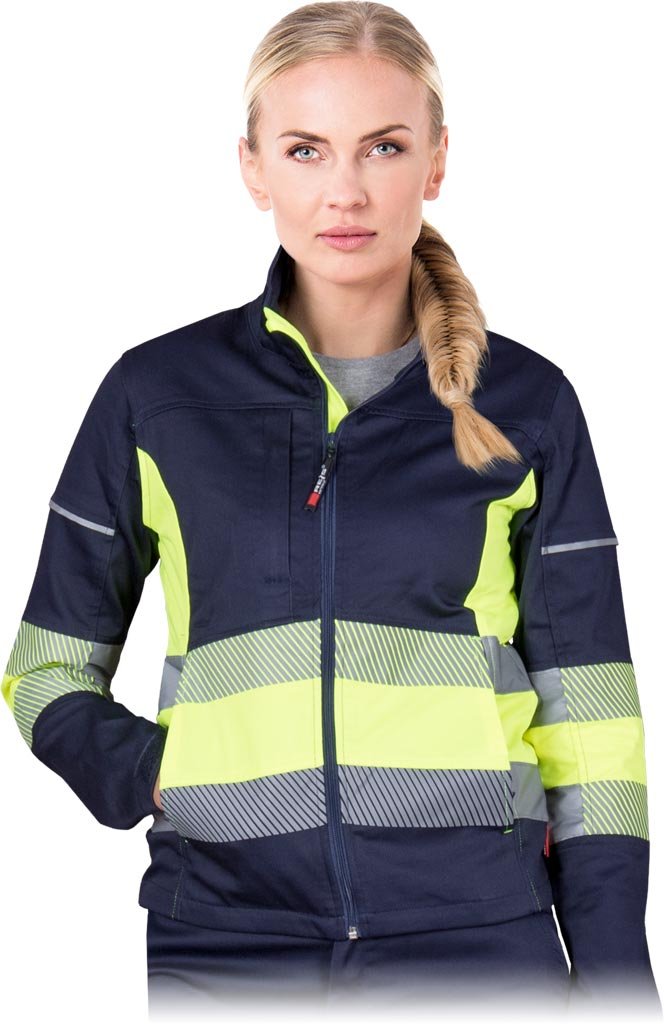 Bluza ochronna granatowo-żółty roz.S