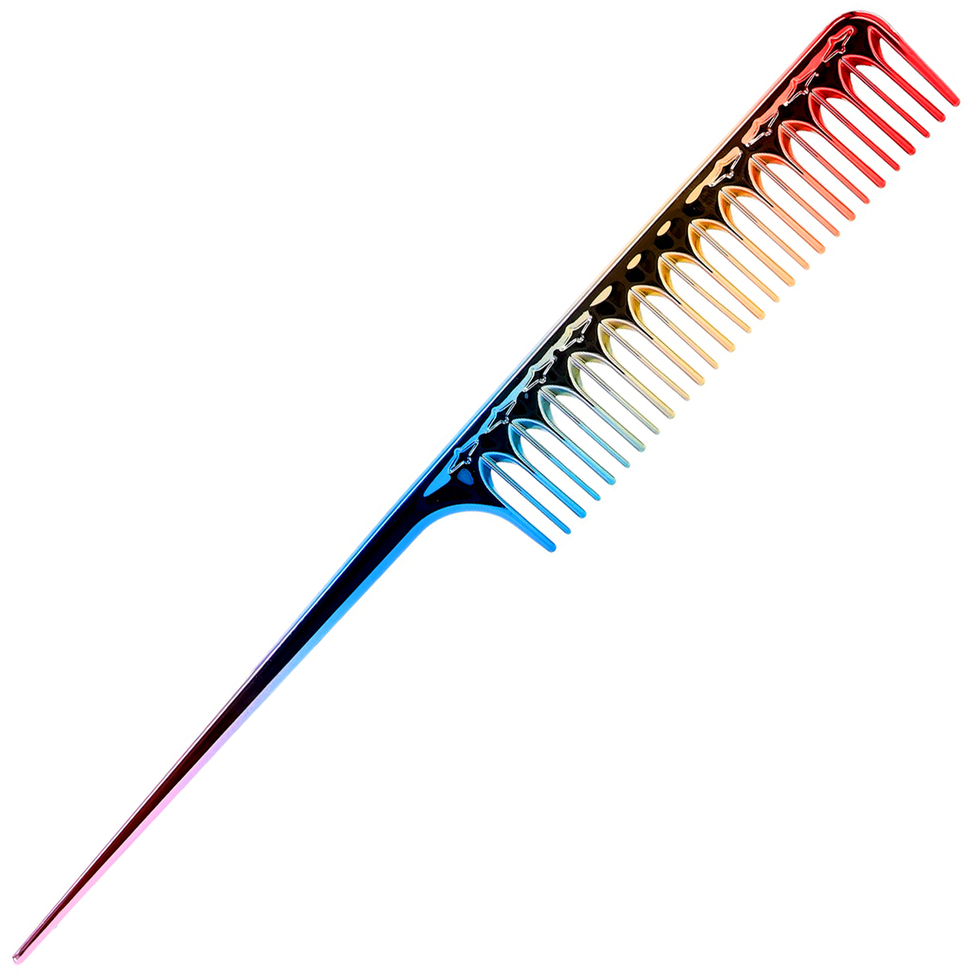 Grzebień fryzjerski do czesania włosów kolorowy