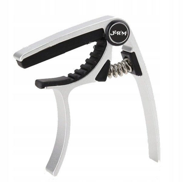 Jeremi u20 srebrny - kapodaster do ukulele jeremi u20 srebrny'