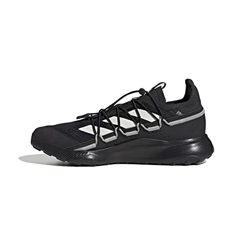 adidas Terrex Voyager 21 Buty do hikingu Dzieci, Black Core Black Chalk White Grey Two, 37 1/3 EU
