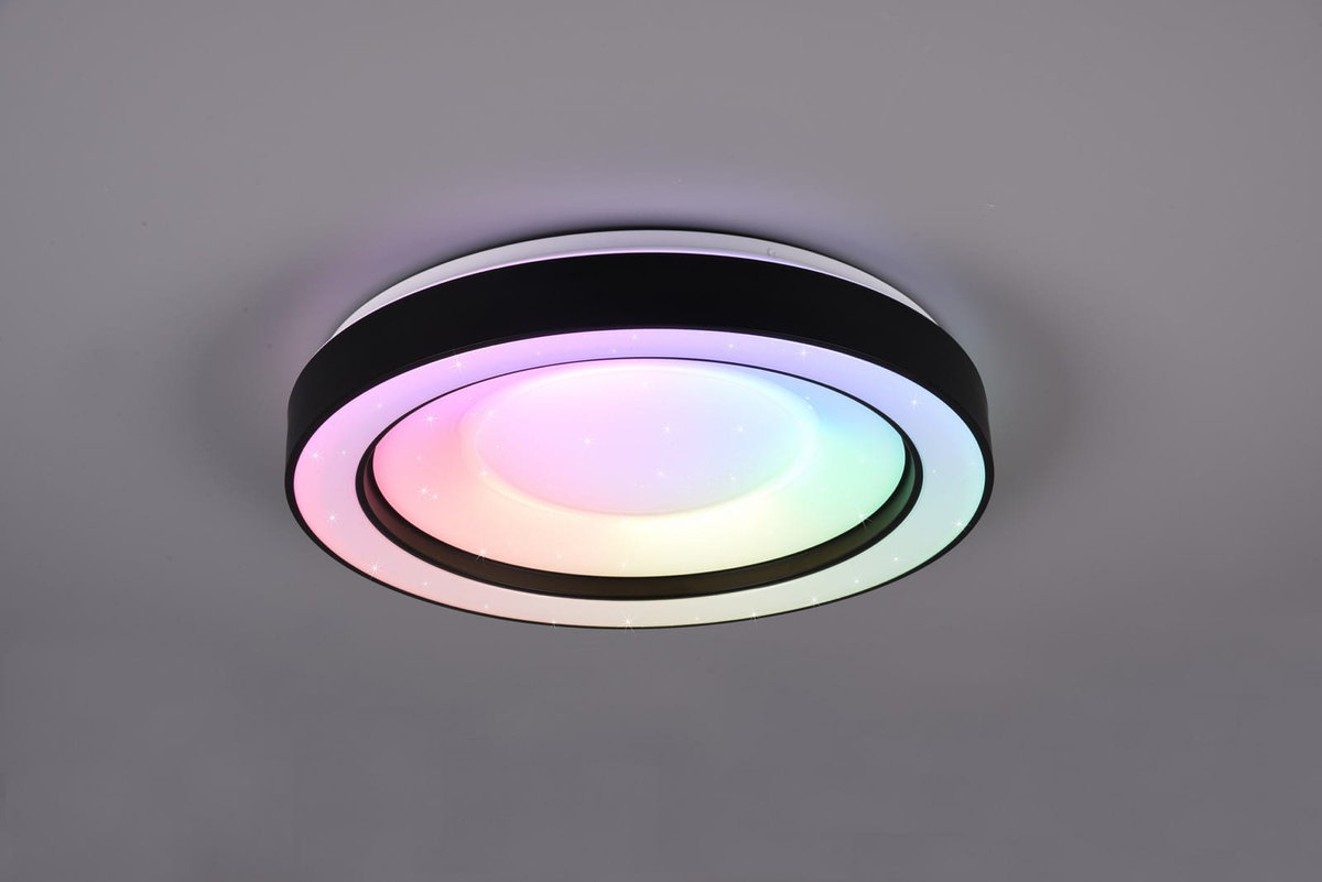 Lampa sufitowa nowoczesna wbudowany LED ARCO czarny RL R65091032