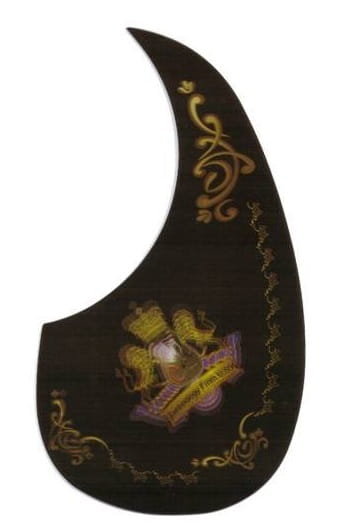Łezka do git akustycznej WZÓR 3D HIT pickguard 1