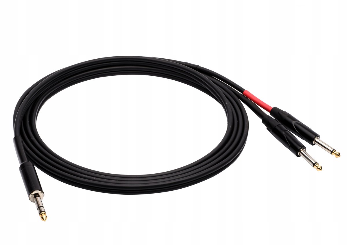 Kabel Red's Music AU1250 Jack St - 2 Jack M 6,3 5m