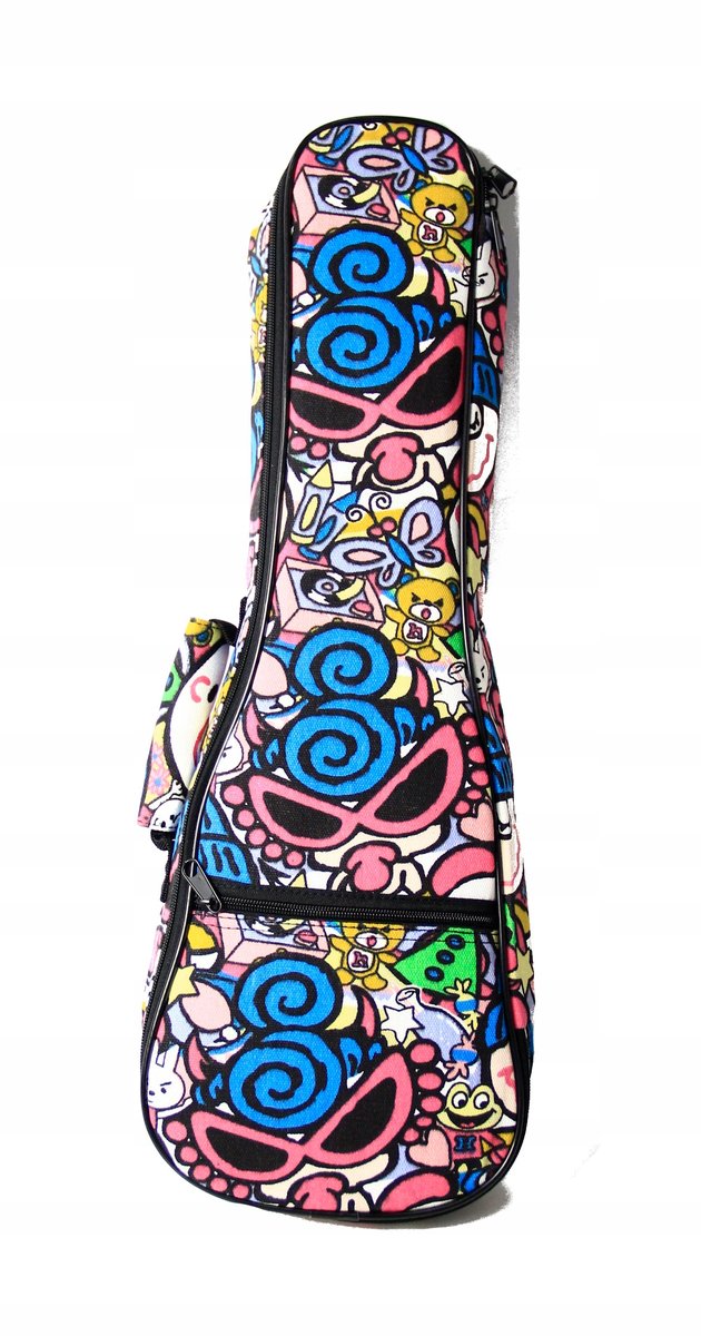 Pokrowiec do ukulele koncertowego kolorowy HardBag