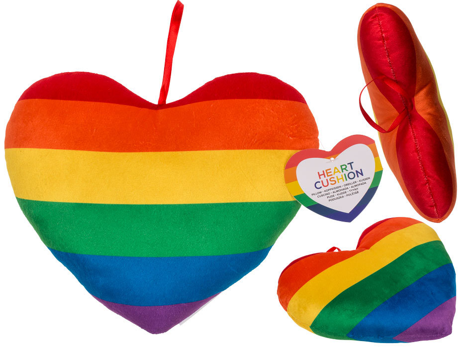 Kemis - House of Gadgets, Pluszowe serce tęcza - Pride