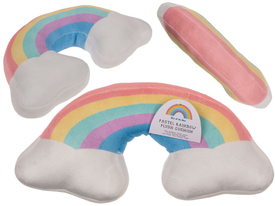 Kemis - House of Gadgets, Poduszka dekoracyjna tęcza – pastele