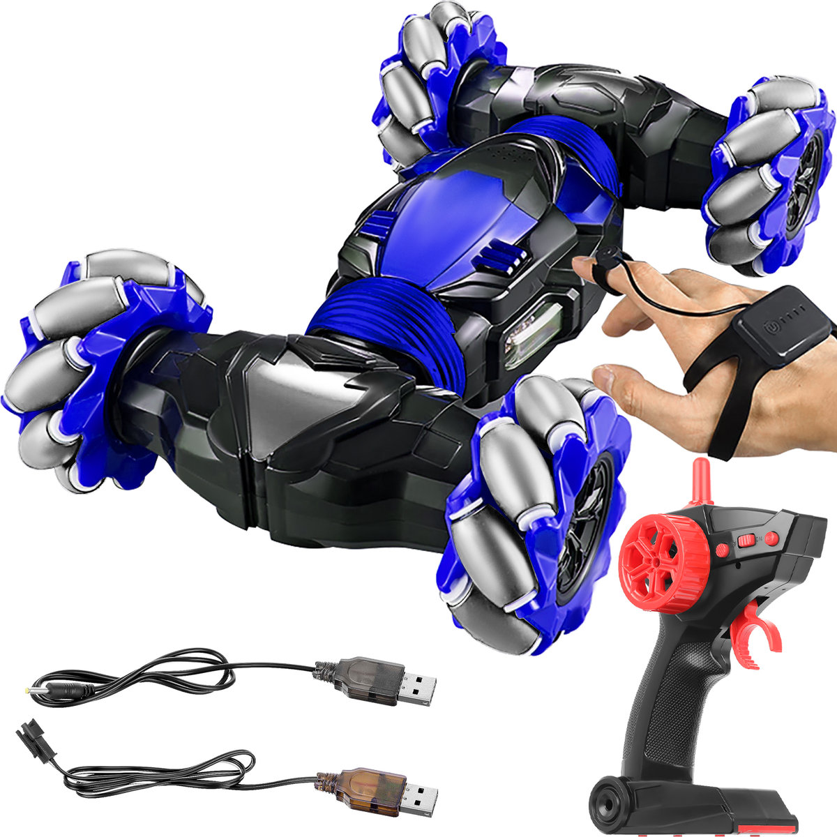 Samochód Akrobata Sterowany Ręką Gestami RC Pilot KRUZZEL