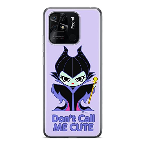 ERT GROUP etui na telefon Xiaomi REDMI 10C, case oryginalny i oficjalnie licencjonowany przez Disney, wzór Maleficent 003, optymalnie dopasowane, plecki z TPU
