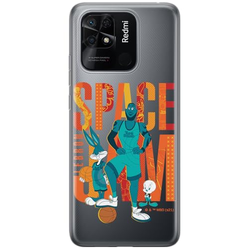 ERT GROUP etui na telefon Xiaomi REDMI 10C, case oryginalny i oficjalnie licencjonowany przez Looney Tunes, wzór Space Jam 002, optymalnie dopasowane, plecki z TPU