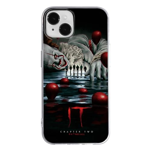 ERT GROUP etui na telefon Iphone 14 PLUS, case oryginalny i oficjalnie licencjonowany przez Horror, wzór It 022, optymalnie dopasowane, plecki z TPU częściowo przeźroczyste