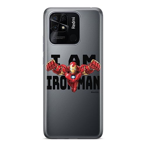 Etui dedykowane do Xiaomi REDMI 10C wzór:  Iron Man 028 oryginalne i oficjalnie licencjonowane