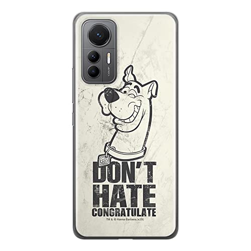 Etui Scooby Doo 011 Scooby Doo Nadruk pełny Beżowy Producent: Xiaomi, Model: 12 LITE