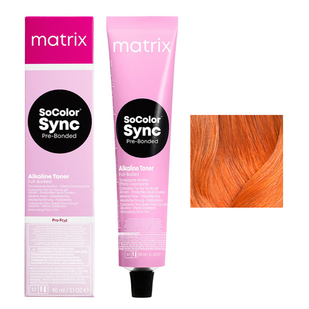 Matrix SoColor Sync, alkaiczny toner do wosw z technologi Pre-Bonded, 7CC+, 90ml