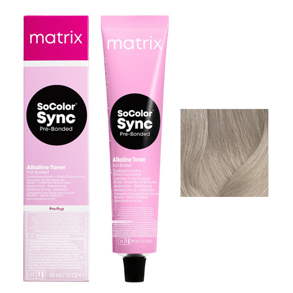 Matrix SoColor Sync, alkaiczny toner do włosów z technologią Pre-Bonded, 10N, 90ml