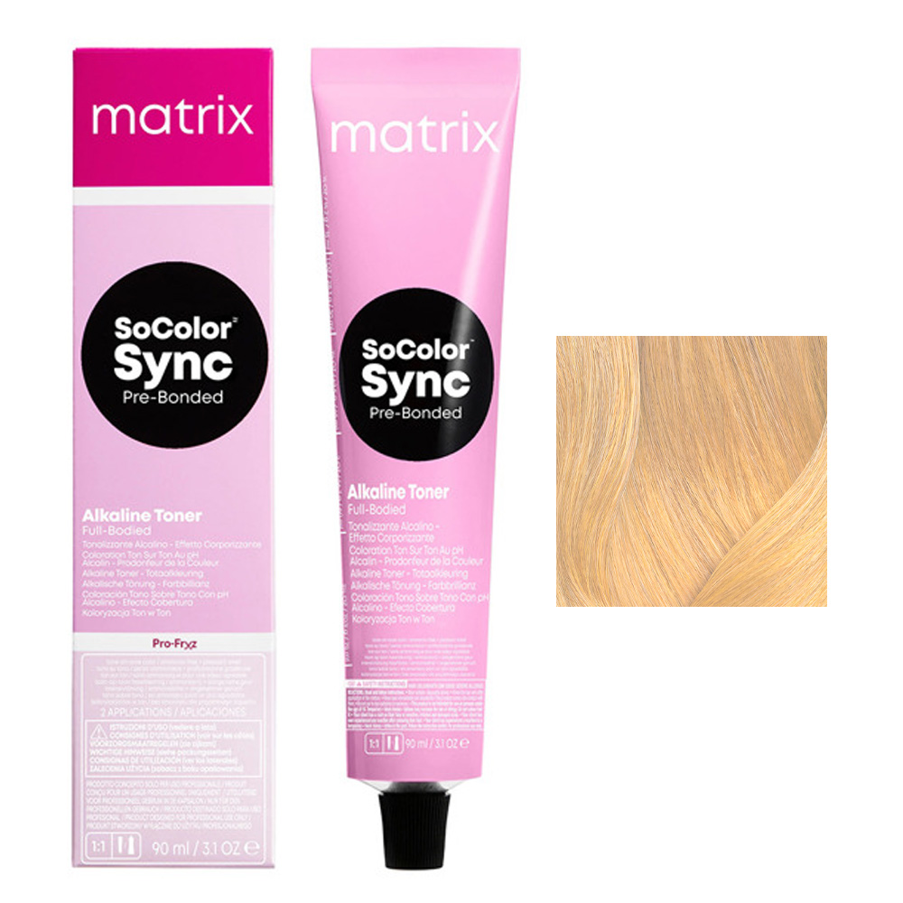 Matrix SoColor Sync, alkaiczny toner do wosw z technologi Pre-Bonded, 10G, 90ml