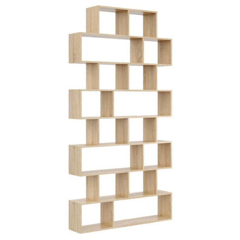 Regał Wiszący Lub Stojący W Kolorze Dąb Sonoma A4-H59