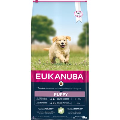 Eukanuba Puppy&Junior Lamb&Rice All Breed 12 kg