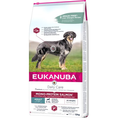 Eukanuba Adult Mono-Protein, łosoś - 12 kg