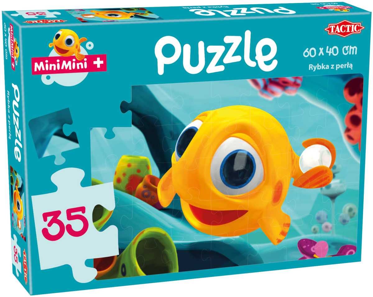 Tactic, puzzle, MiniMini, Rybka z perłą, 35 el.