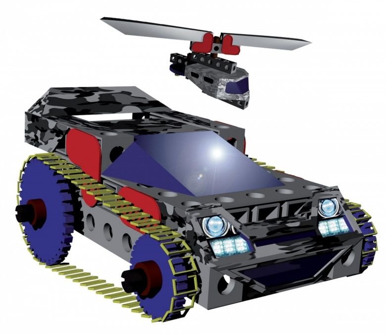Lisciani Tech mech lab. Ekstremalne środki transportu. Zestaw