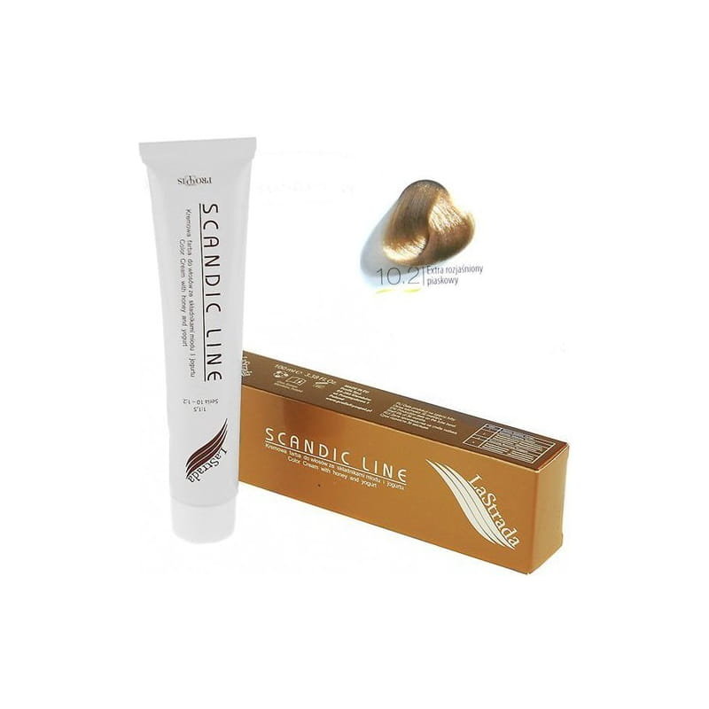 SCANDIC Line Profis lastrada farba do włosów 100ml 10.2
