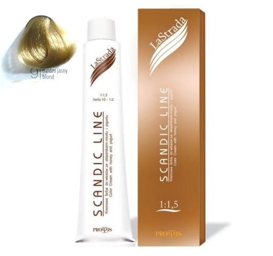 SCANDIC Line Profis lastrada farba do włosów 100ml 9