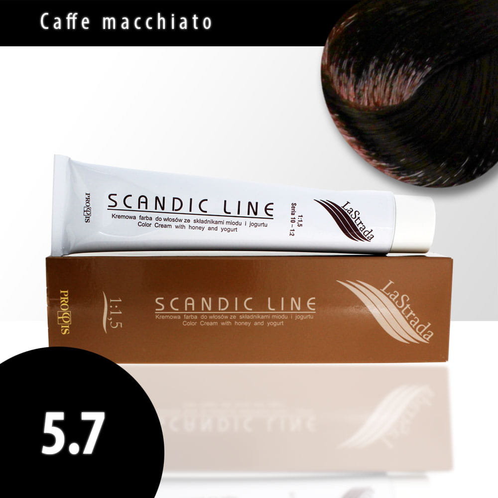 SCANDIC Line Profis lastrada farba do włosów 100ml 5.7