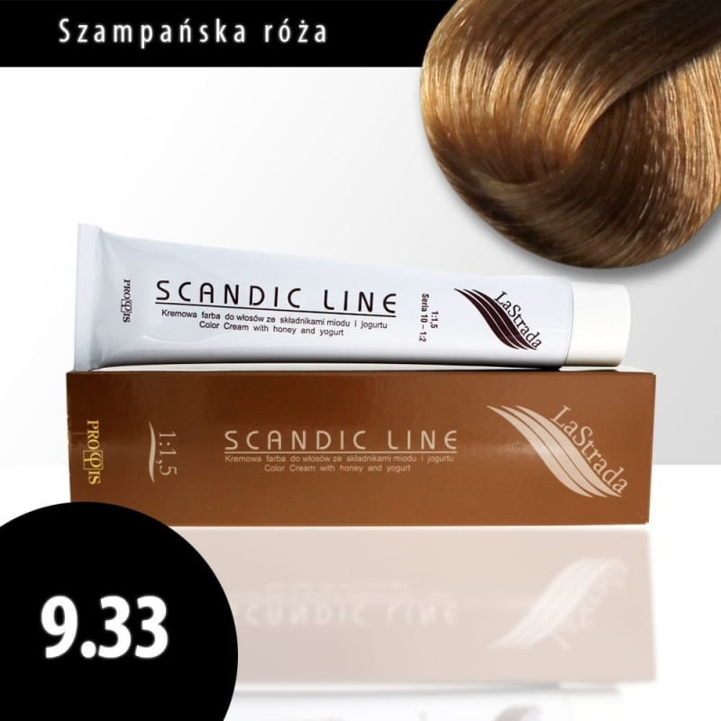 SCANDIC Line Profis lastrada farba do włosów 100ml 9.33
