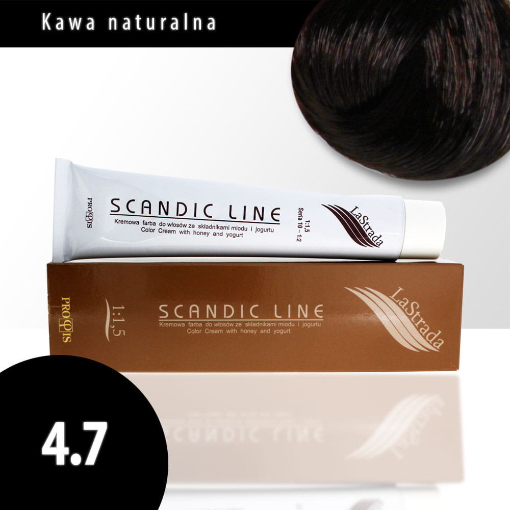 SCANDIC Line Profis lastrada farba do włosów 100ml 4.7