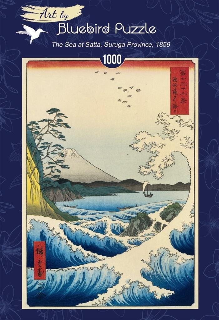 Puzzle 1000 Utagawa Hiroshige Widok na górę Fuji