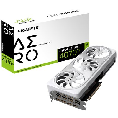 GIGABYTE GeForce RTX 4070 Ti Aero OC V2 12GB DLSS 3 GV-N407TAERO OCV2-12GD