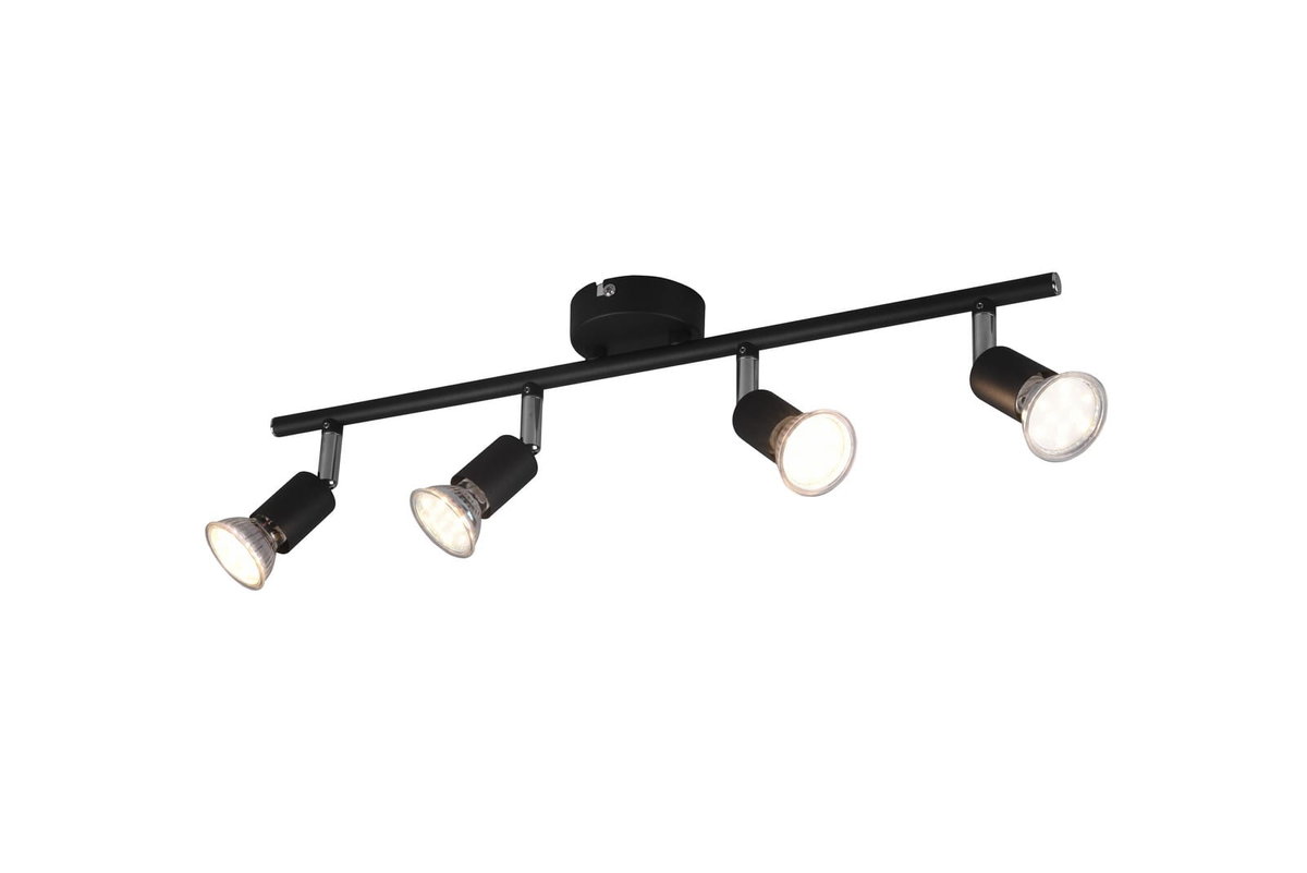 Trio Rl Paris R80914032 reflektor 4x35W GU10 czarny mat