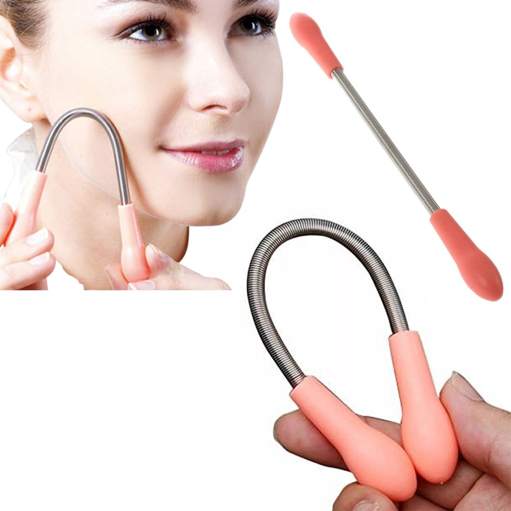 DEPILATOR DO TWARZY SPRĘŻYNA DEPILACJA WŁOSKÓW