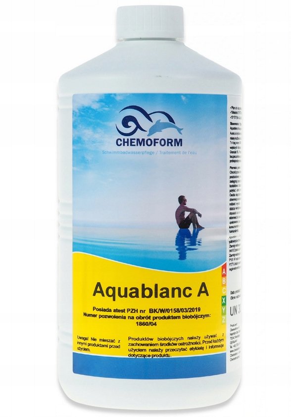 AQUABLANC A dezynfekcja WODY AKTYWNY TLEN 1L