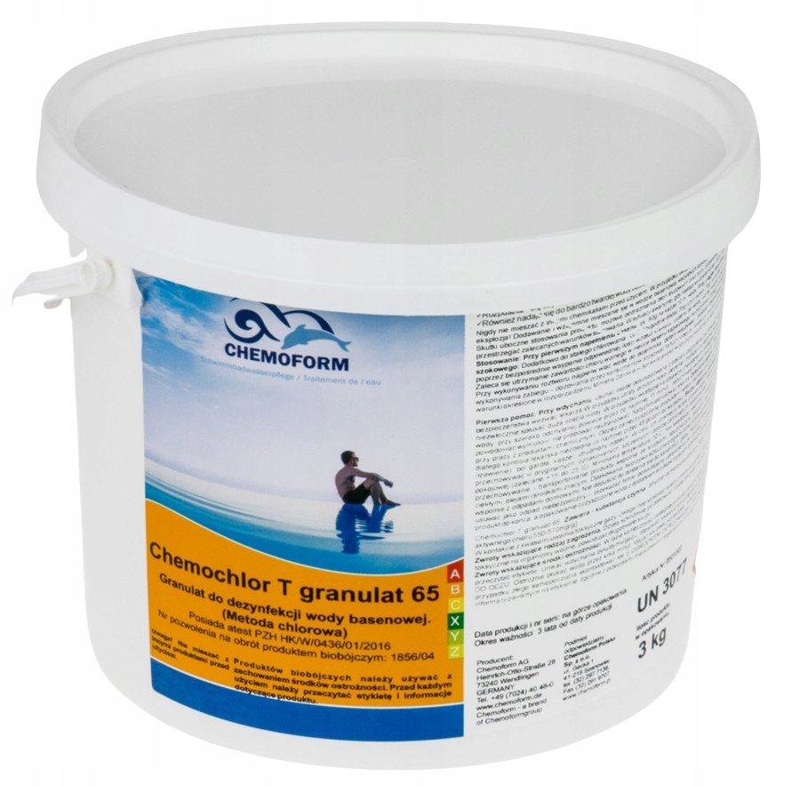 Planet Pool Produkt do pielęgnacji wody basenowej CHEMOCHLOR T 3 kg