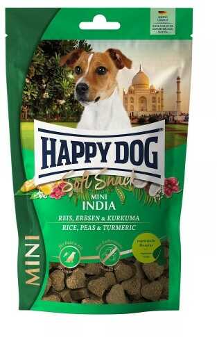 Фото - Корм для собак Happy Dog Mini India miękka przekąska wegetariańska 100g 