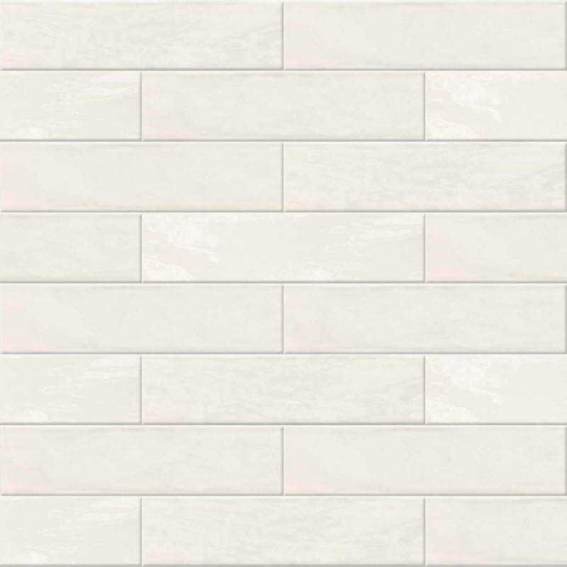 ABK Crossroad Brick White - płytka ceramiczna/gres 7,5x30 cm rett. 8 mm naturale