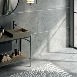 ABK Poetry Stone Pirenei Grey - płytka ceramiczna/gres antypoślizgowa 60x120 cm rett. 8.5 mm R10C