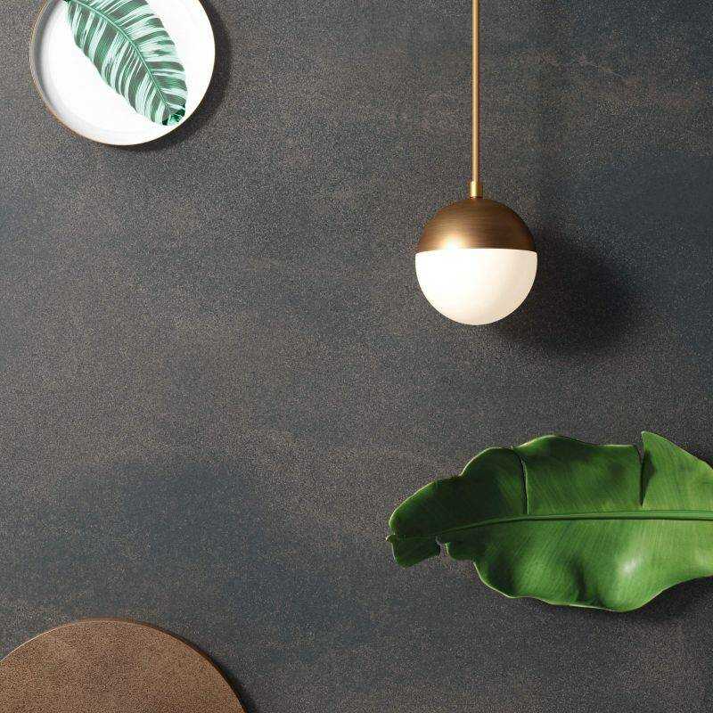 ABK Blend Concrete Iron - płytka ceramiczna/gres 60x60 cm rett. 9 mm naturale