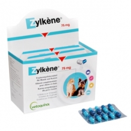 Vetoquinol zylkene 75 mg blister (10 kapsułek) stres, uspokojenie, kot, pies