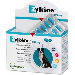 Vetoquinol zylkene 225 mg blister 10 kapsułek uspokojenie stres dla psa i kota