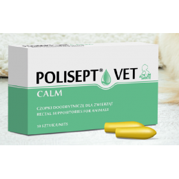 Zdjęcia - Pozostałe artykuły dla zwierząt Sante JM  polisept vet calm 10x1g 