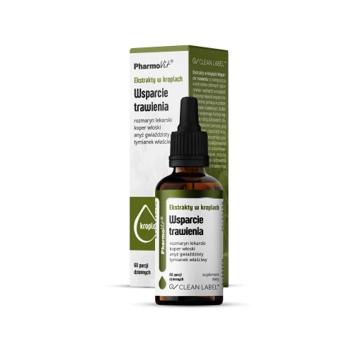 Pharmovit Ektrakt Wsparcie Trawienia krople 30 ml