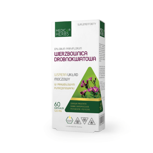 Wierzbownica drobnokwiatowa 520mg 60 kapsułek MEDICA HERBS