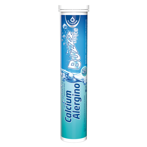 Oleofarm Calcium alergino buzzujące x 24 tabl musujące